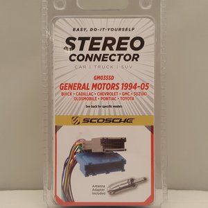 SCOSCHE | DIY Stereo Connector w/ Antenna Adapter for GM 1994-2005 GM035SD 🆕